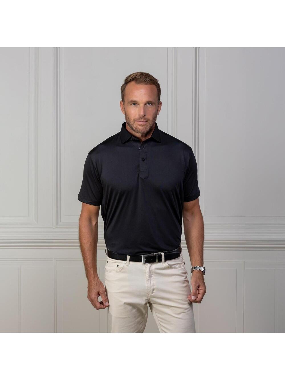 Collars & Co. NWT Featherweight Flex Polo Original Fit; Size Medium